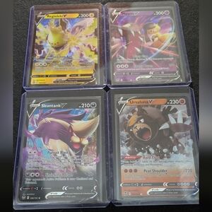 Pokémon Cards x4 Full Art V's